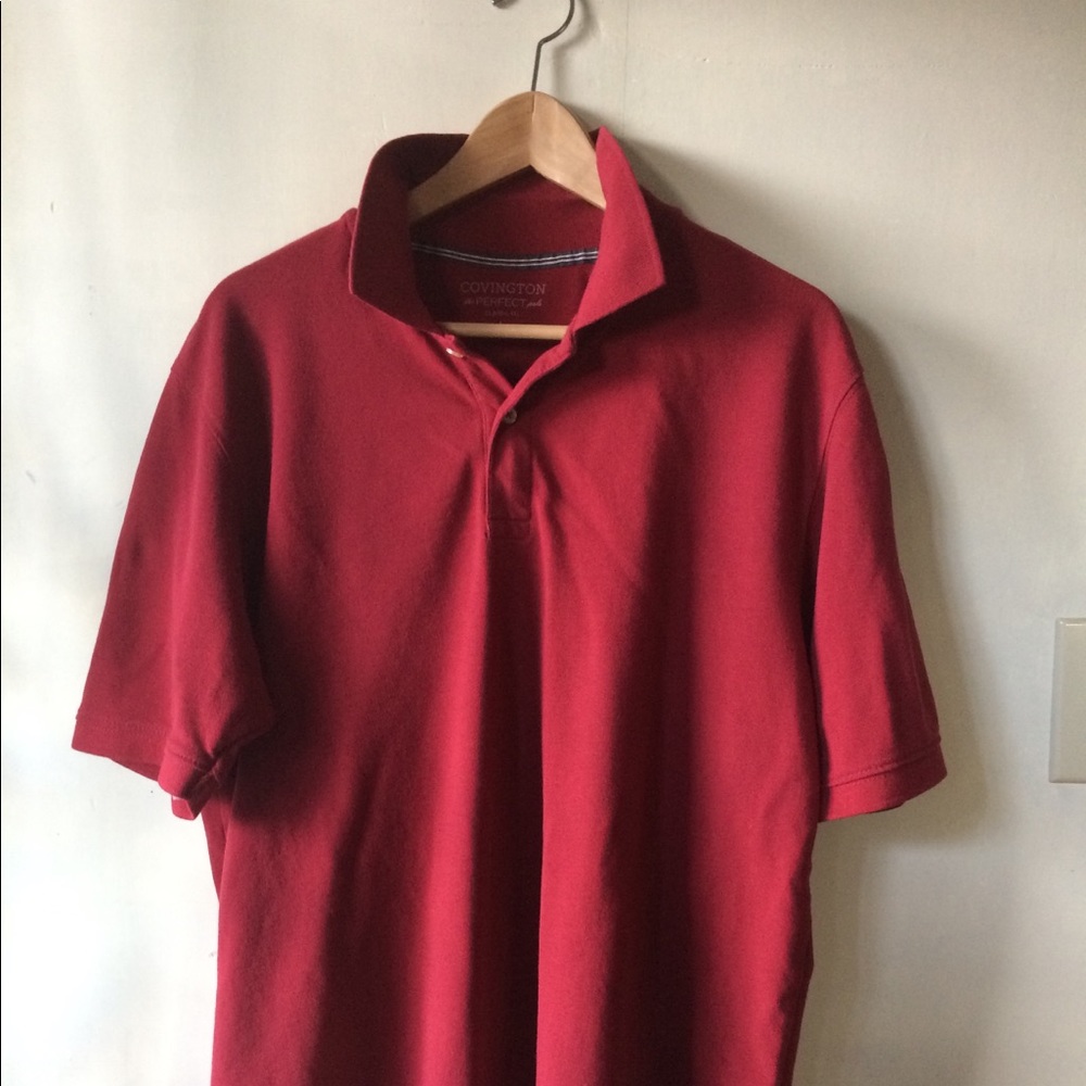 L Pique cotton polo shirt